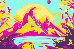 Инопланетный пейзаж